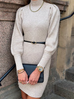 Ladda upp bild till gallerivisning, ONLY - KATIA L/S DRESS - MOCHA MERINGUE
