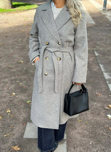 PIECES - MARBEL LONG COAT - MOREL
