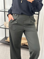 Ladda upp bild till gallerivisning, JDY - GEGGO NEW LONG PANT - PEAT/BLACK BUTT
