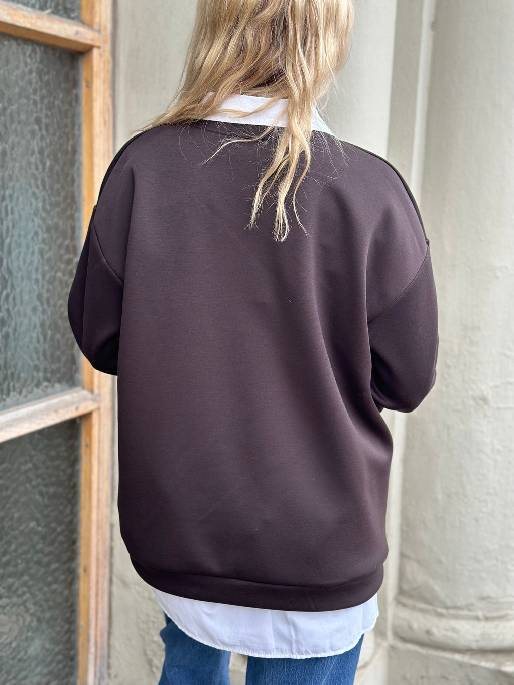 MARTA - NERINA SWEATSHIRT 22659 - MORO/FANGO