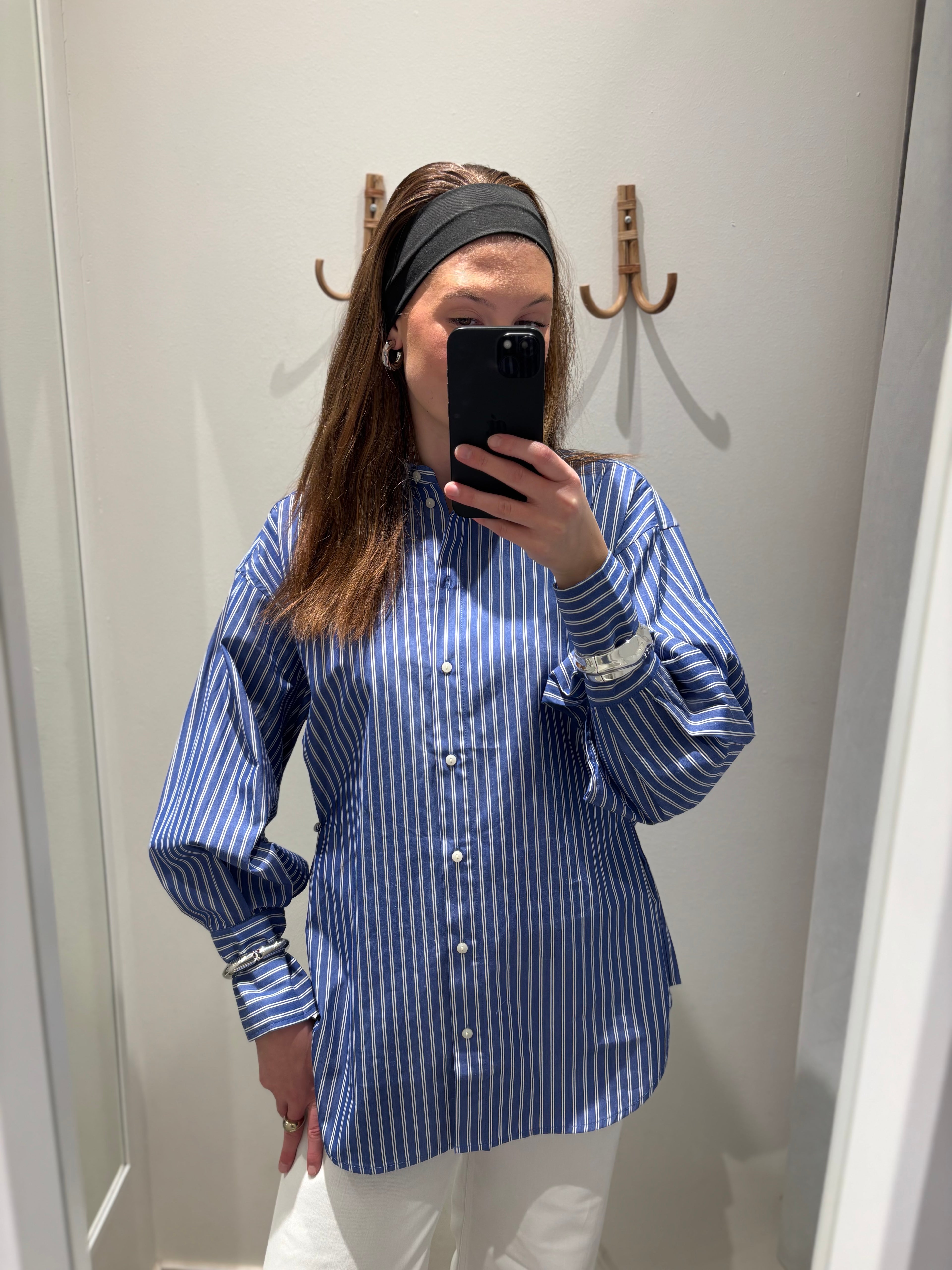 SOAKED - CALKEN SHIRT - NOUVEAN NAVY STRIPE