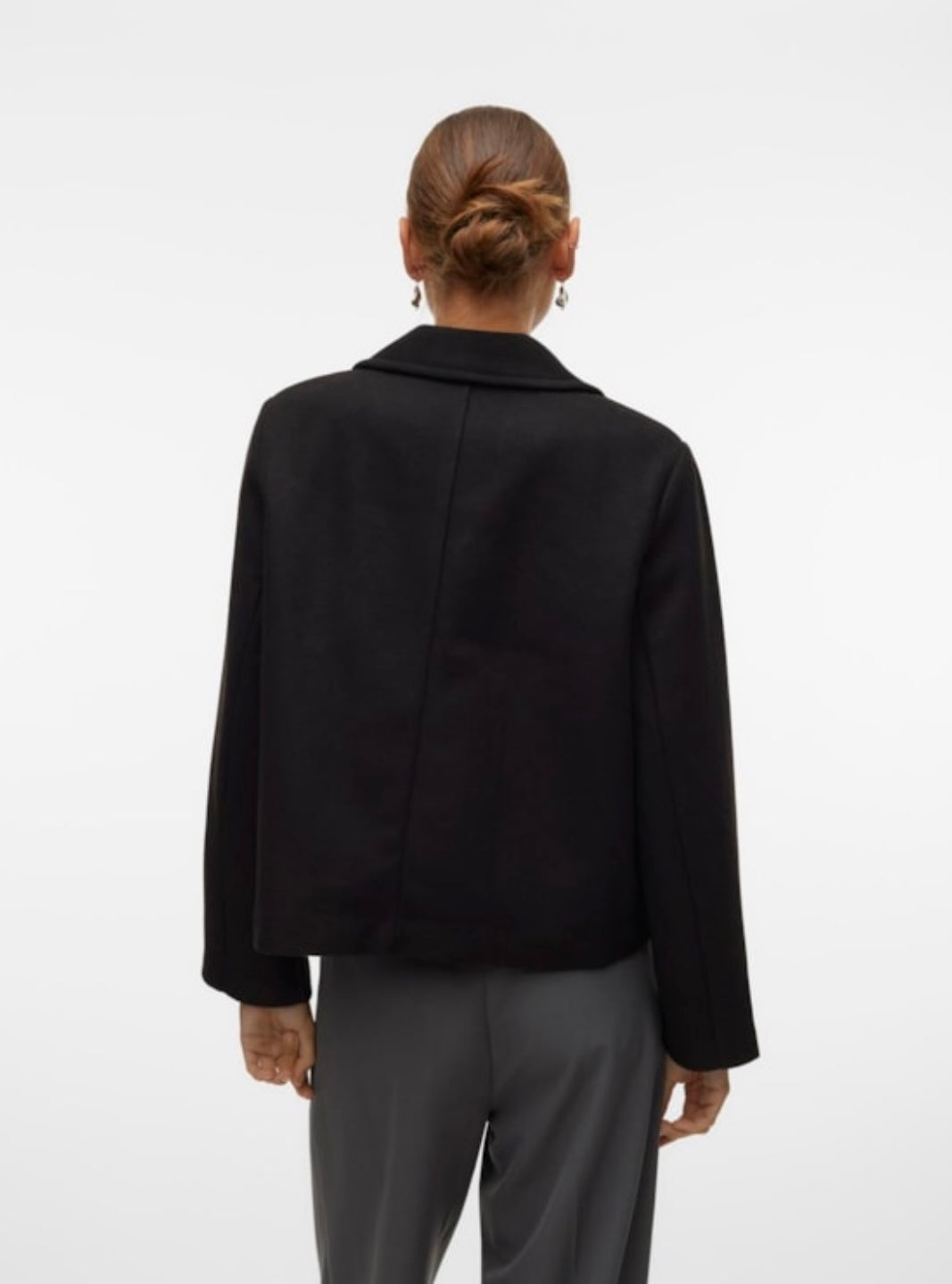 VERO MODA - VINCEMIA SHORT JACKET - BLACK