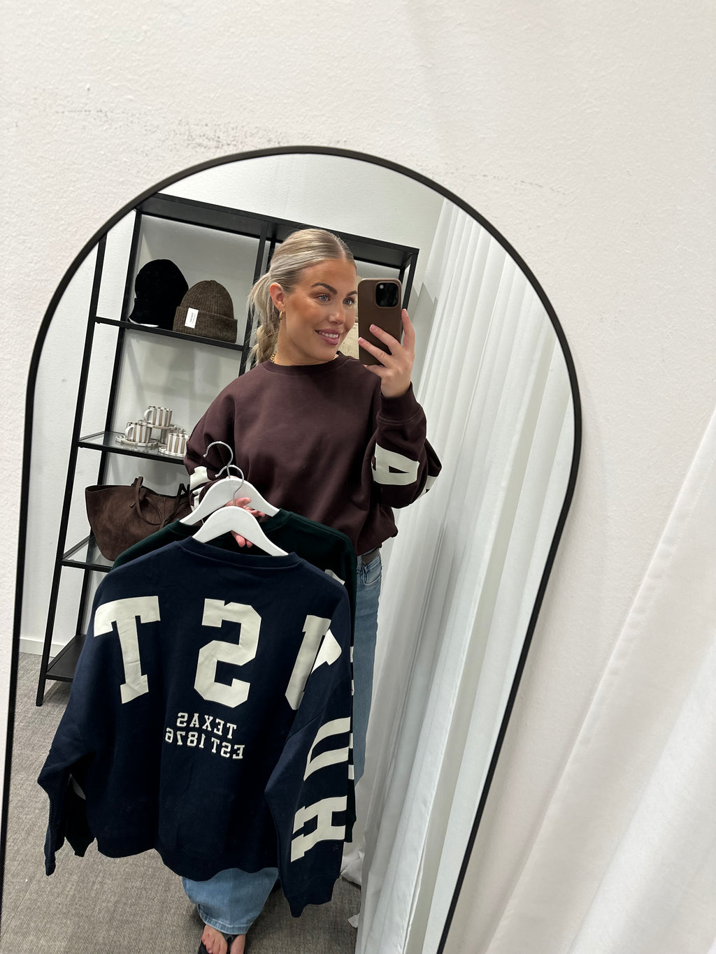 ONLY - SWEAT L/S BACK/SLEEVE PRINT - NIGHT SKY