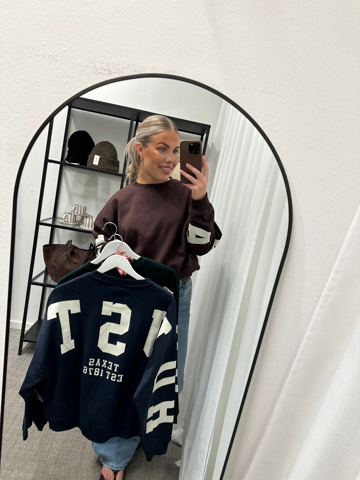 ONLY - SWEAT L/S BACK/SLEEVE PRINT - NIGHT SKY