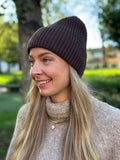 PIECES - SVEA HOOD - HOT FUDGE