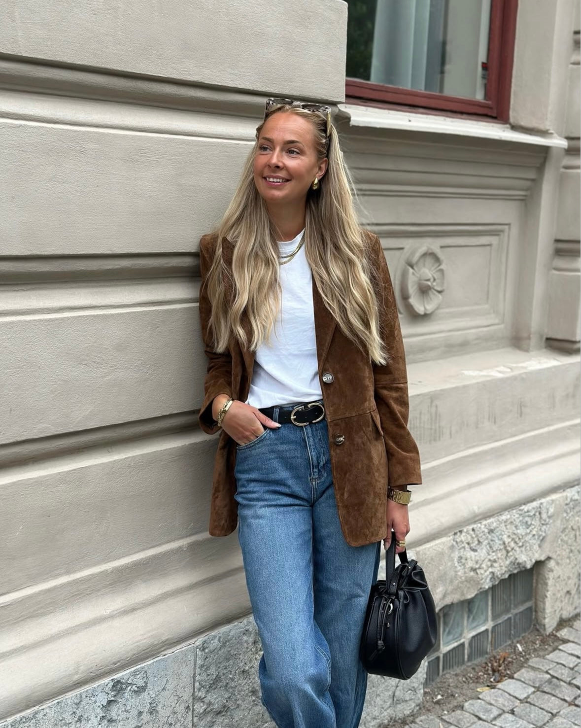 VEROMODA - PERNILLE LA SUEDE JACKET - CHOCOLATE FONDANT