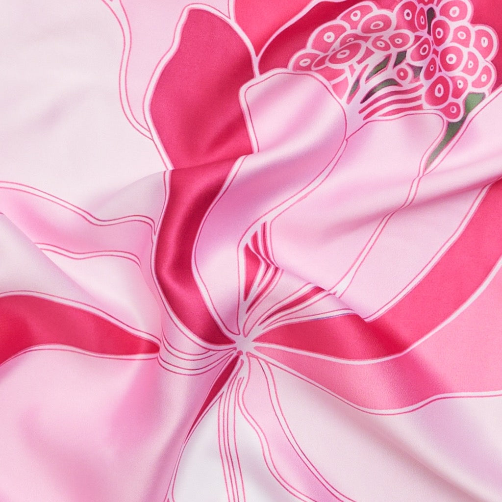 MARTA - FINJA SCARF - PINK 3559