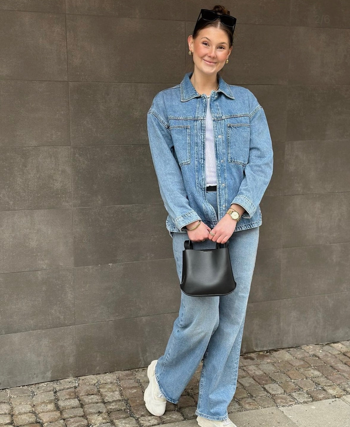 ONLY - EMMIE L/S SHIRT - LIGHT BLUE DENIM