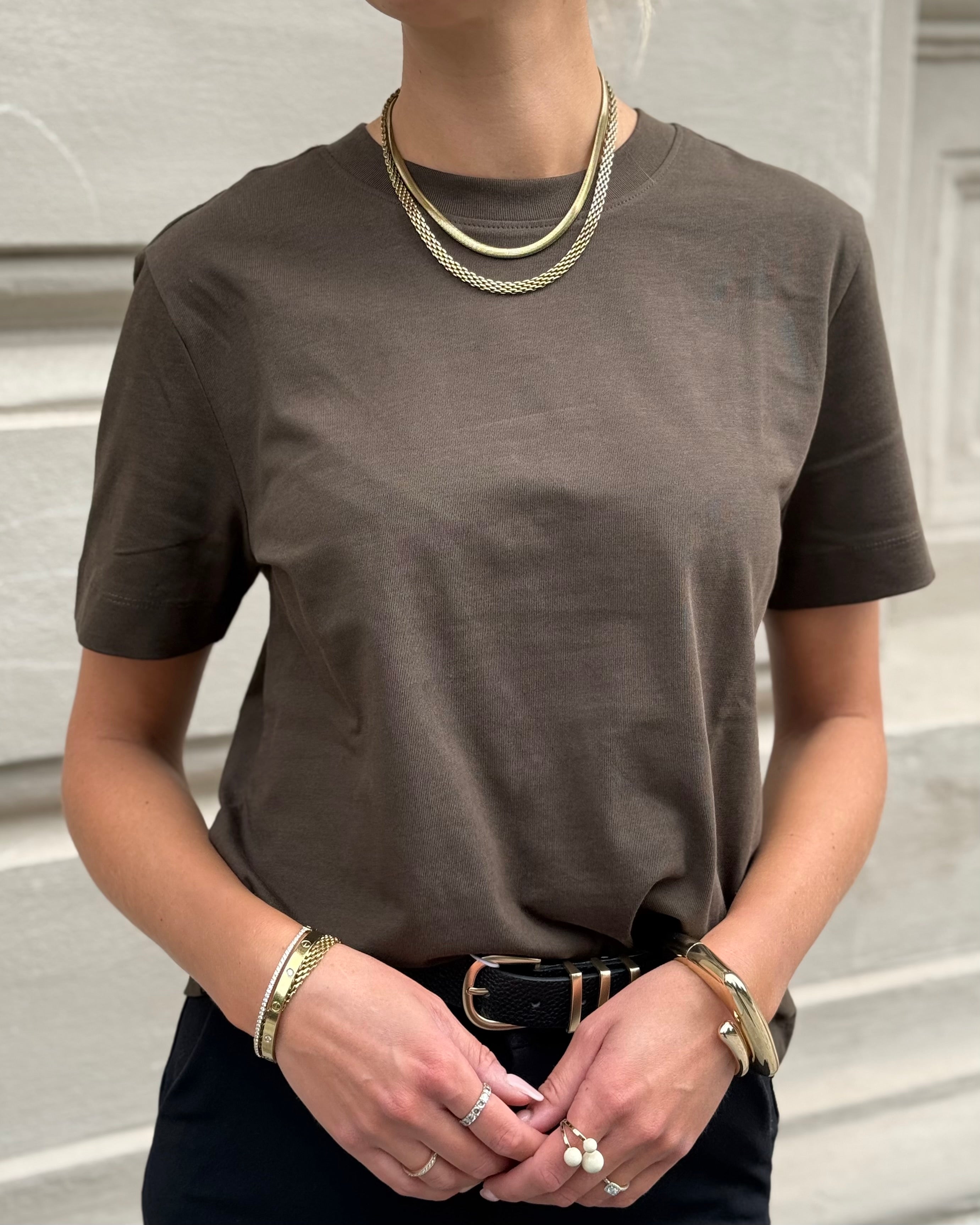 SELECTED FEMME - ESSENTIAL SS BOXY TEE - DELICIOSO