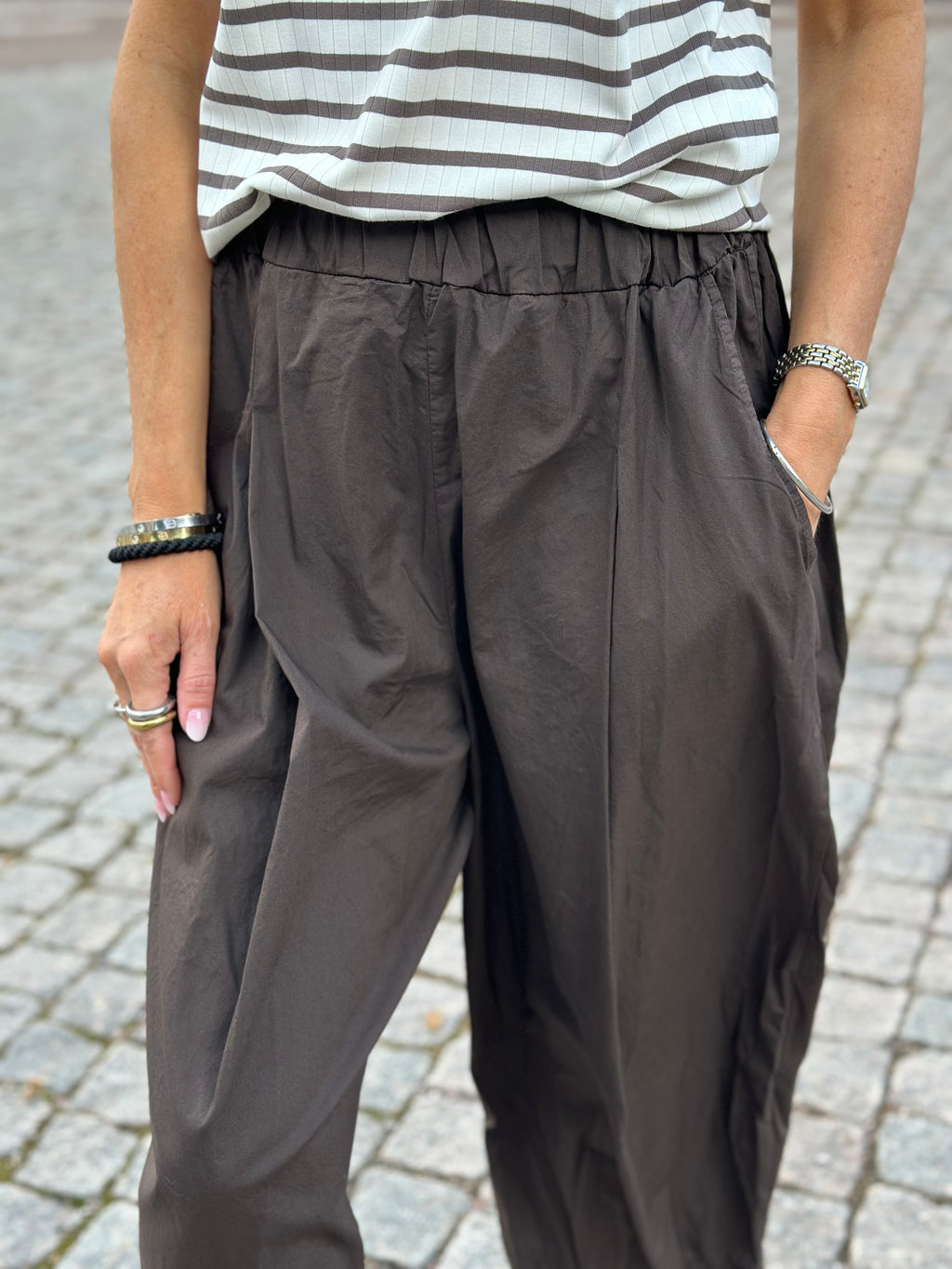 MARTA - ADORNIA PANTS 56770 - BEAR