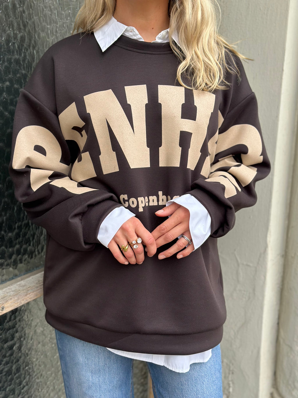 MARTA - NERINA SWEATSHIRT 22659 - MORO/FANGO
