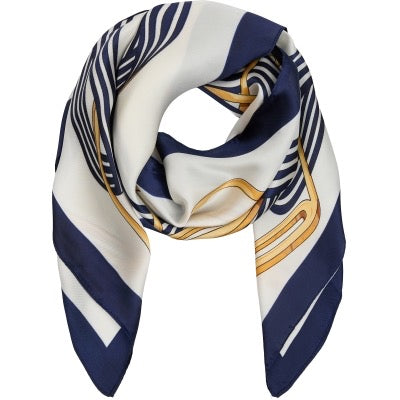 MARTA - JULINE SCARF - WHITE 3849