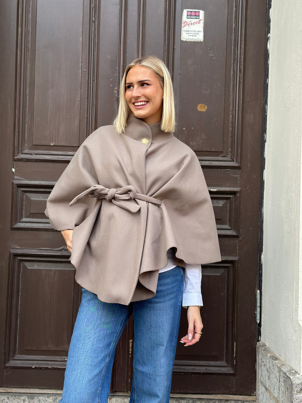 COSY HOUSE - PONCHO - BEIGE