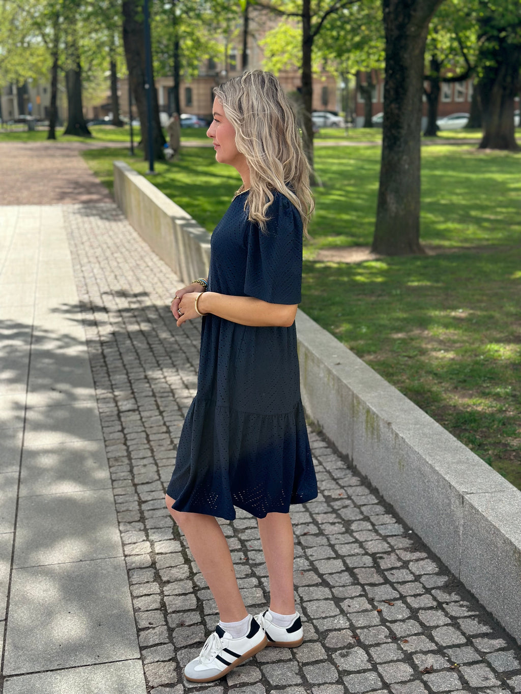 JDY - CARLA CATHINKA S/S DRESS - SKY CAPTAIN