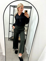 Ladda upp bild till gallerivisning, JDY - GEGGO NEW LONG PANT - PEAT/BLACK BUTT
