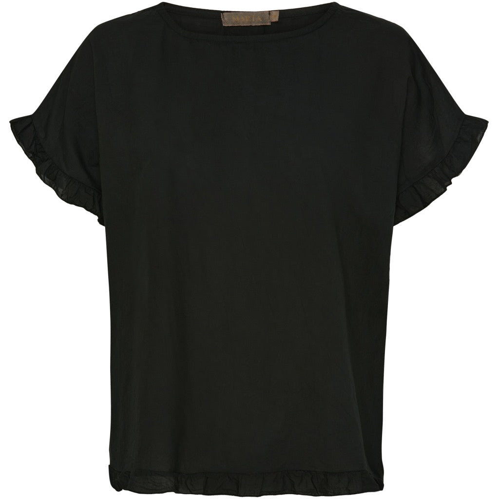 MARTA - KASIMIRA TOP - BLACK