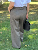 Ladda upp bild till gallerivisning, JDY - GEGGO MIA LONG CHECK PANT - COBBLESTONE/MINI CHECK
