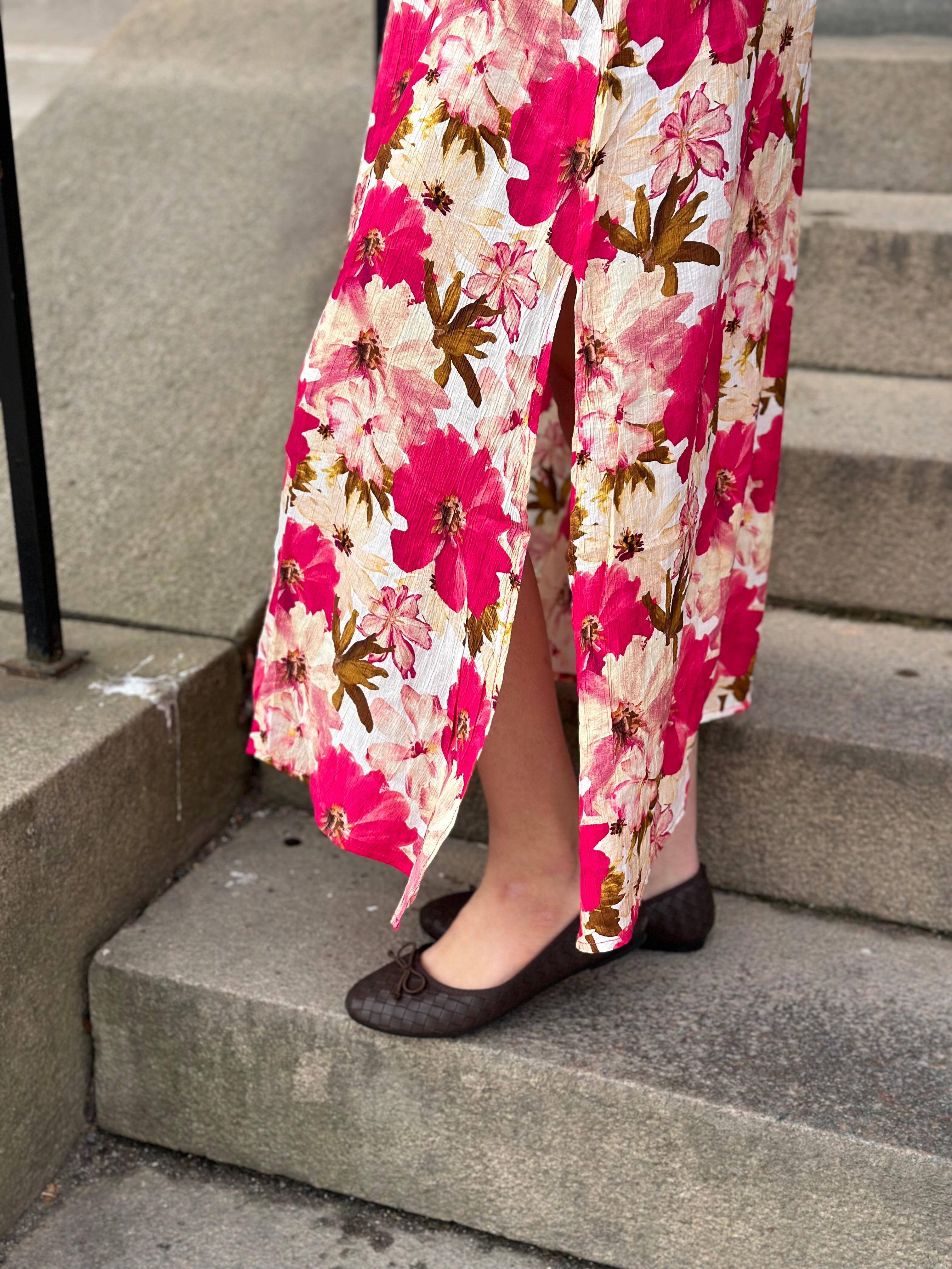 COSY HOUSE - FLOWER DRESS - PINK