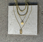 Ladda upp bild till gallerivisning, PIECES - OKIA COMBI NECKLACE - GULD
