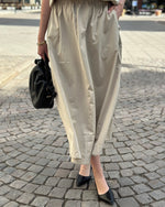 Ladda upp bild till gallerivisning, LEVETÉ - LEA SKIRT - BEIGE
