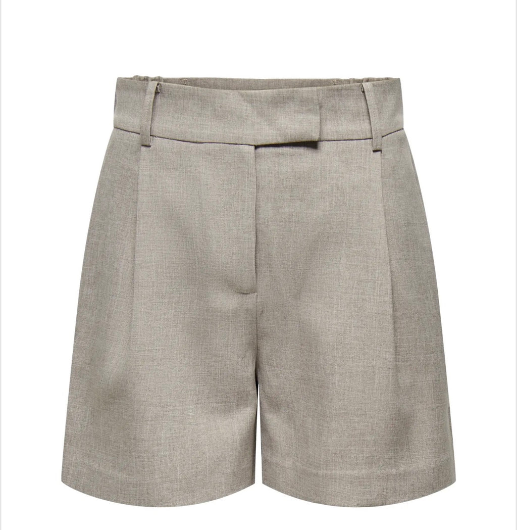 ONLY - LINDA HW MEL SHORTS - FUNG/MELANGE