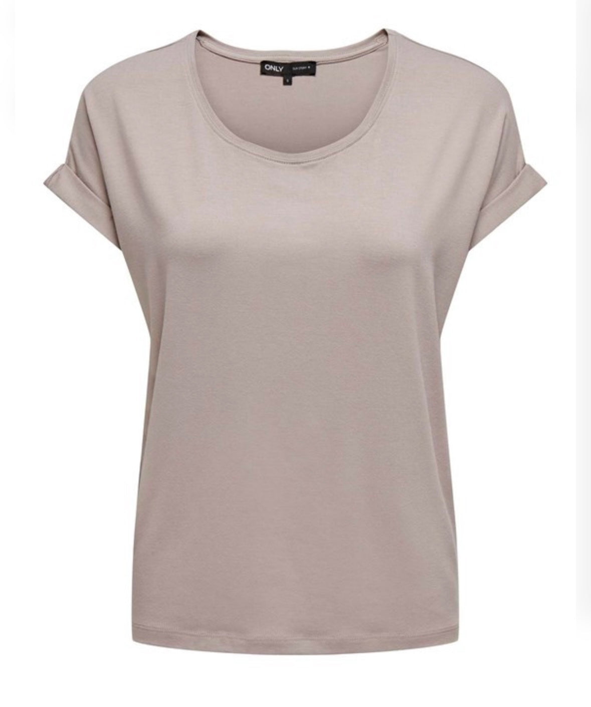 ONLY - MOSTER S/S O-NECK TOP - ETHEREA