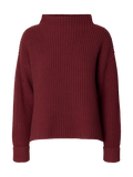 SELECTED FEMME - SELMA LS KNIT PULLOVER - TAWNY PORT