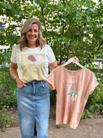 Ladda upp bild till gallerivisning, ONLY - 30 FELUCA TEE - MISTY ROSE/ORDINARY
