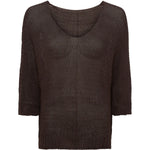 Ladda upp bild till gallerivisning, MARTA - STICKAD TRÖJA 7010 - BROWN
