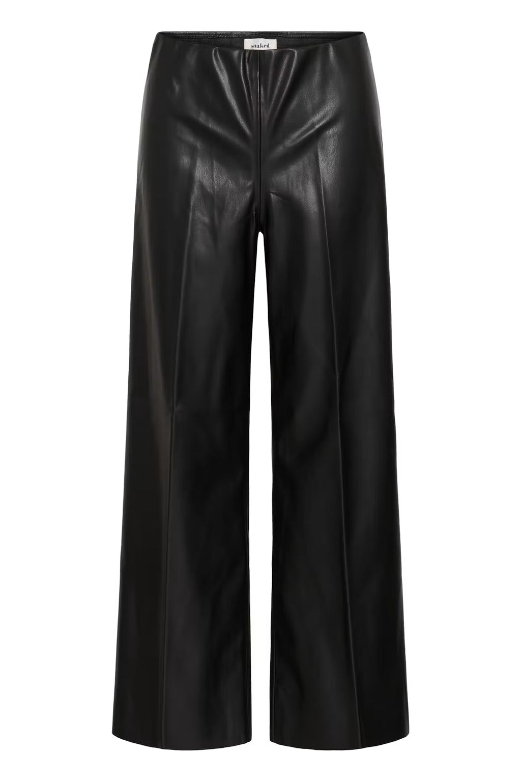 SOAKED - KAYLEE WIDE LONG PANTS - BLACK