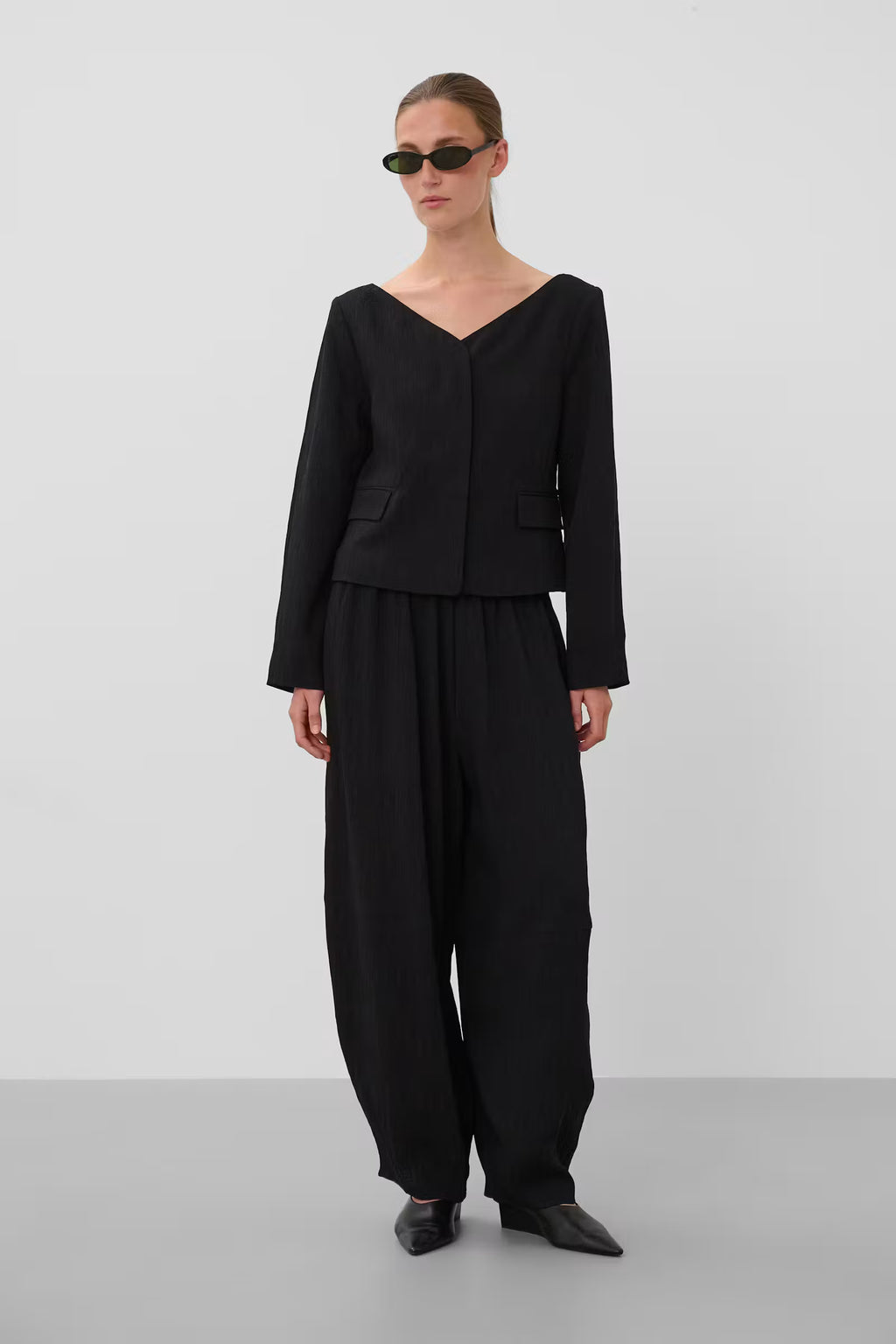 SOAKED - CEVILLA PANTS 30409669 - BLACK
