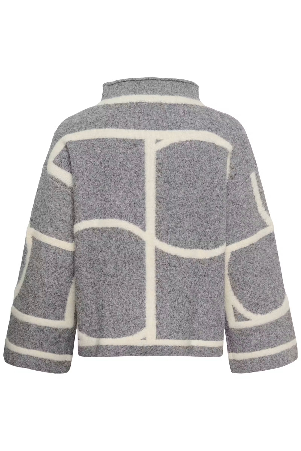 SOAKED - SOREA MONO PULLOVER 30408778 - GREY MELANGE