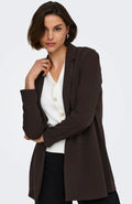 JDY - GEGGO LIFE L/S BLAZER - CHOCOLATE TORTE