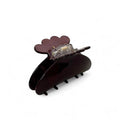 STELLA DETAILS - SMALL CLOUD  CLIP 7 CM - BURGUNDY