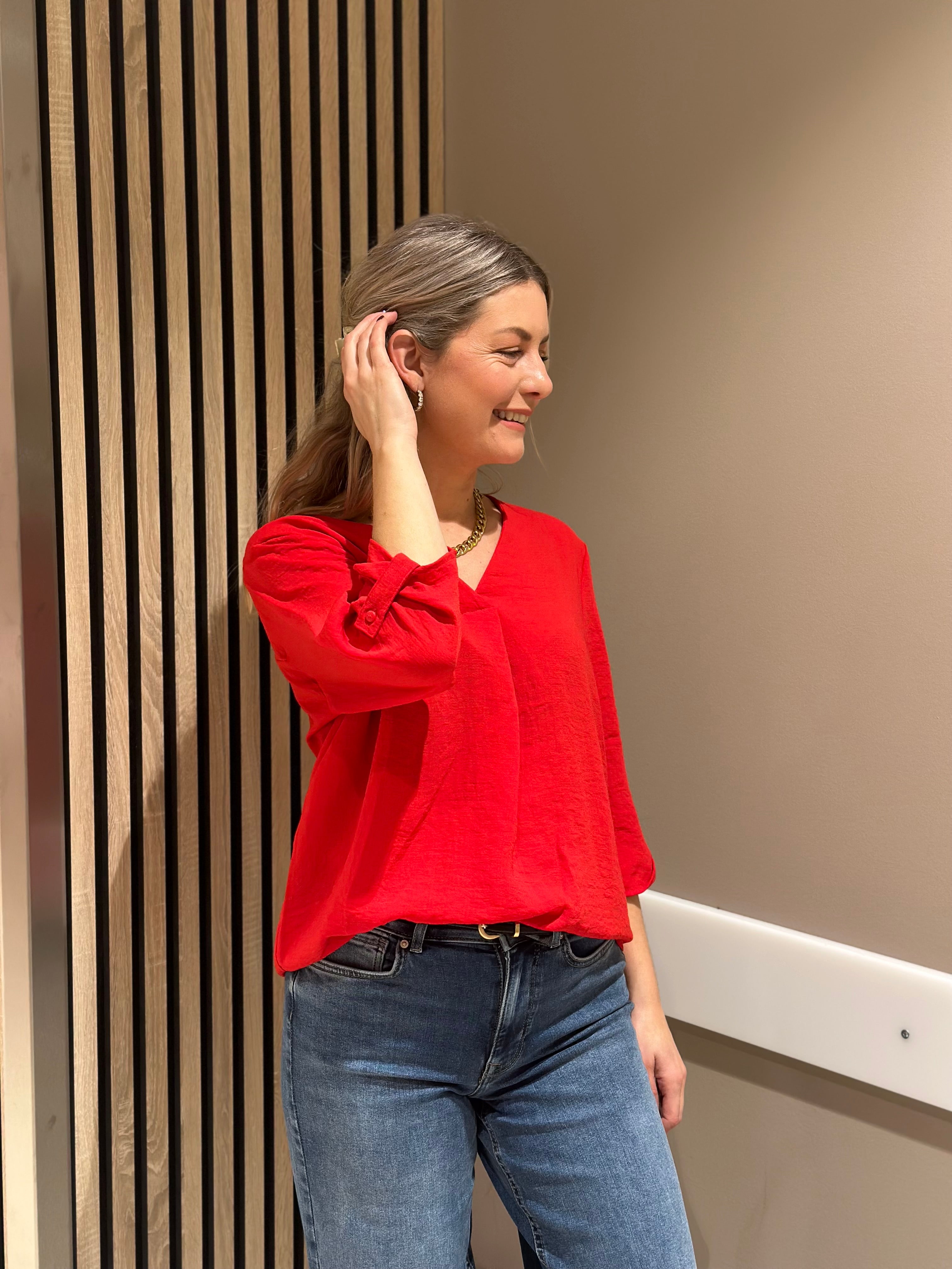 JDY - DIVYA 3/4 TOP - SKI PATROL