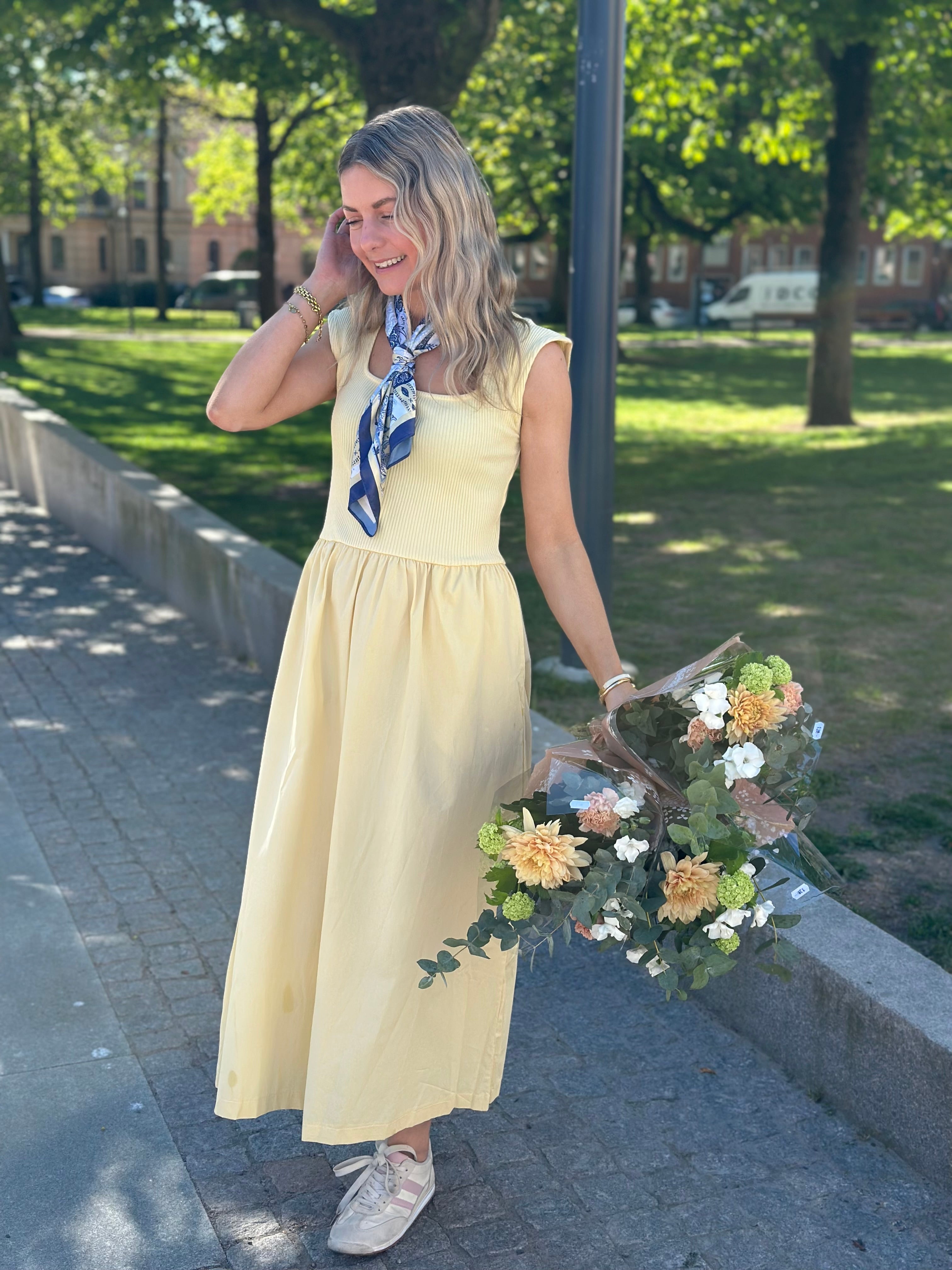 SOAKED - SIMONE PHOEBE DRESS 30407490 - YELLOW