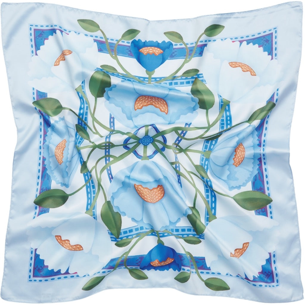 MARTA - FINJA SCARF - BLUE 3540