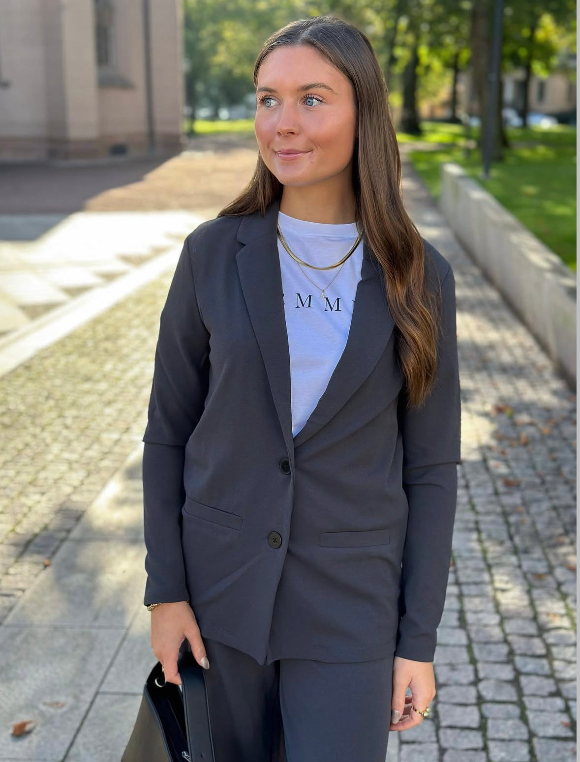 JDY - LOUISVILLE CATIA LIF L/S BLA - PHANTOM