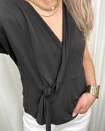Ladda upp bild till gallerivisning, JDY - KIRKBY LIFE WRAP DETAIL TOP - BLACK
