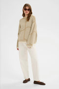 SOAKED - RAVA MONO PULLOVER 30409010 - BEIGE