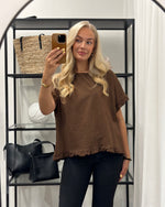 Ladda upp bild till gallerivisning, MARTA - BLUS 86493 - CACAO

