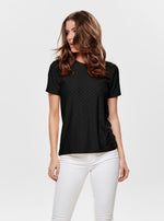 Ladda upp bild till gallerivisning, JDY - CATHINKA S/S TAG TOP - BLACK
