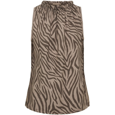 MARTA - LUCINA TOP 2319 - ZEBRA FANGO