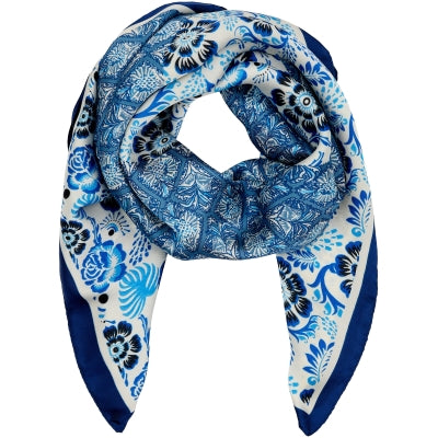 MARTA - JULINE SCARF - BLUE 3874