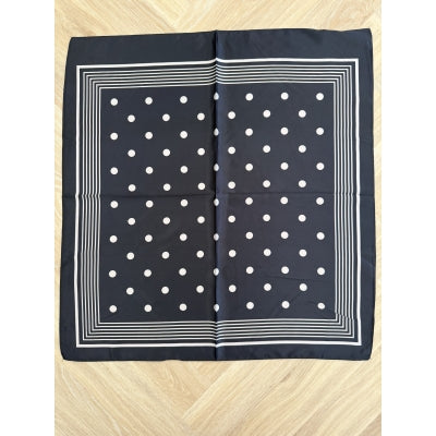 MARTA - FINJA SCARF - BLACK 4244