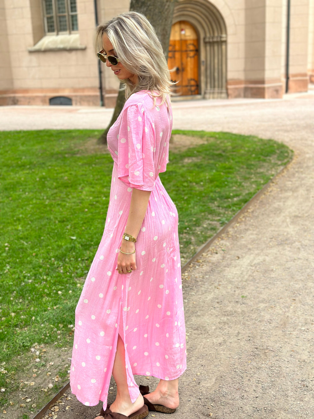 COSY HOUSE - DOT DRESS - PINK