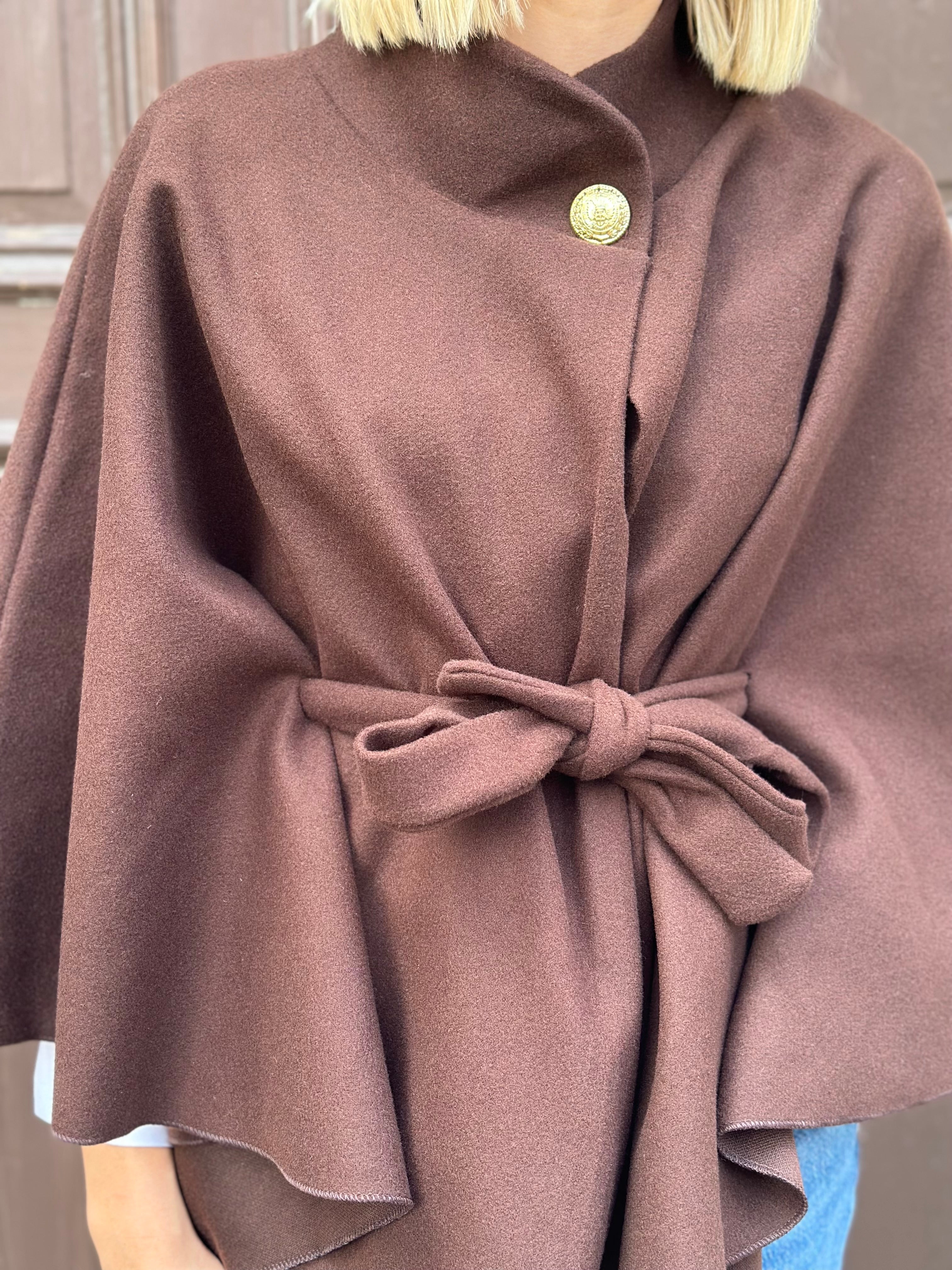 COSY HOUSE - PONCHO - BRUN