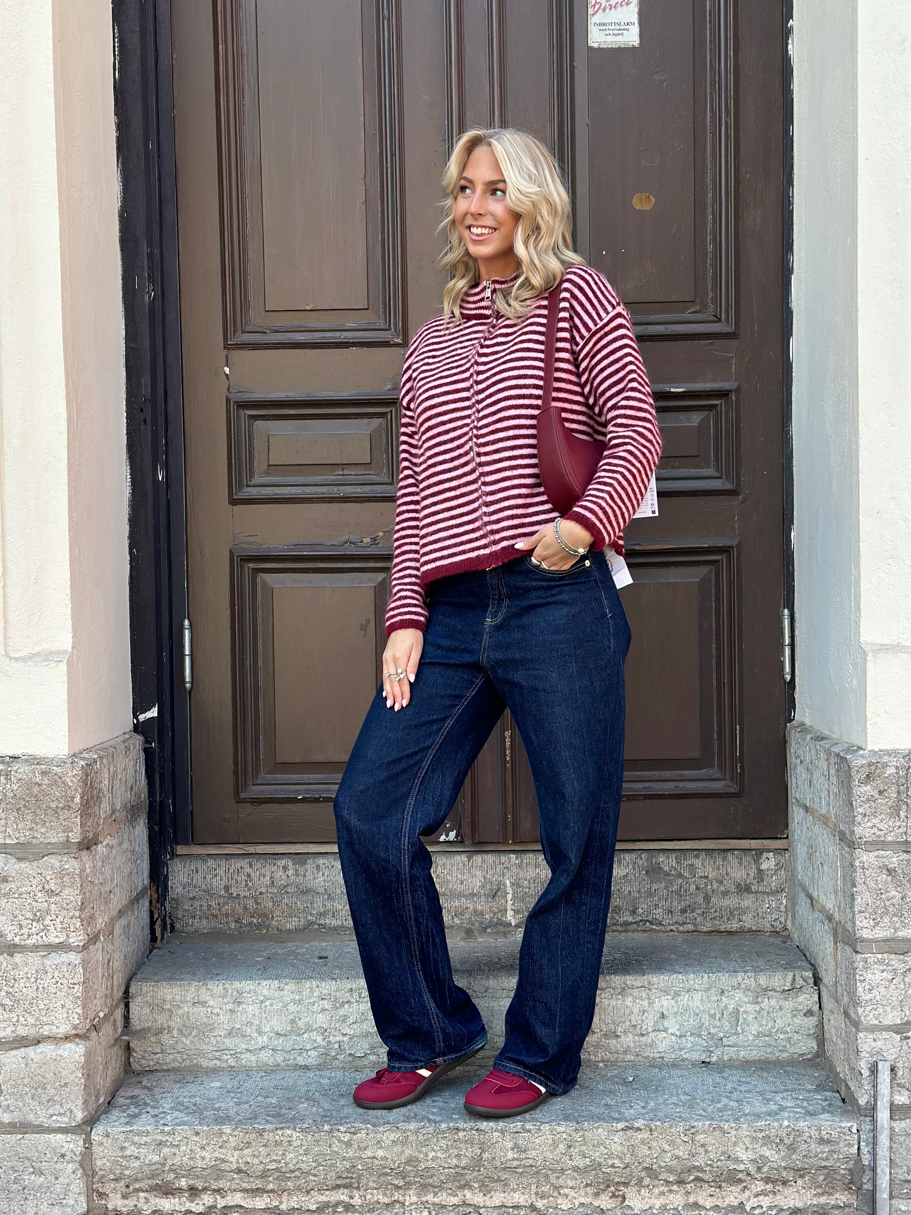 MARTA - ANAIS CARDIGAN 9586 - BORDEAUX