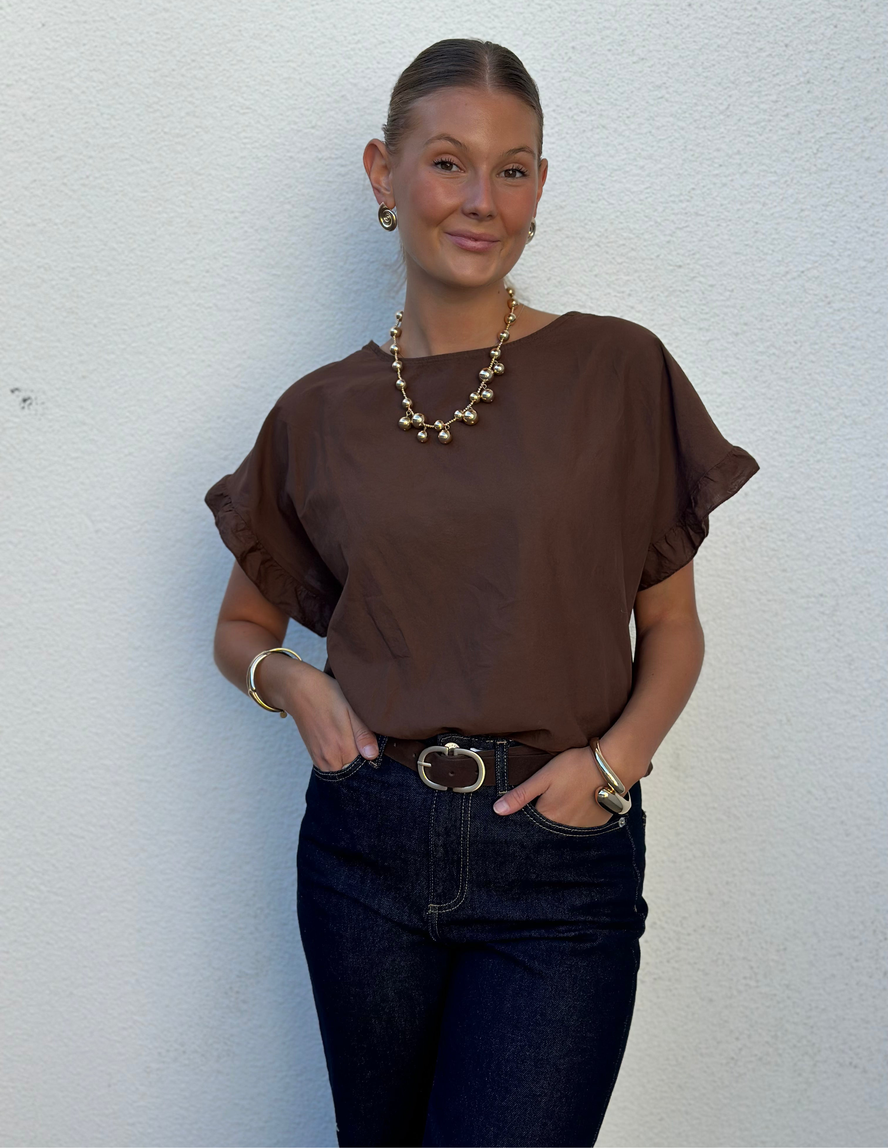 MARTA - BLUS 86493 - CACAO
