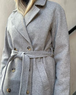 Ladda upp bild till gallerivisning, PIECES - MARBEL LONG COAT - MOREL
